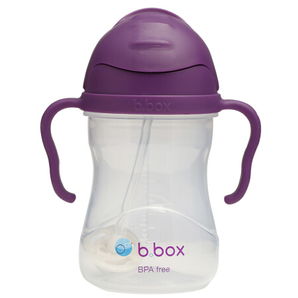 b.box 第三代婴儿童吸管水杯 240ml 葡萄紫 49.52元（需买2件，共99.04元包邮包税）