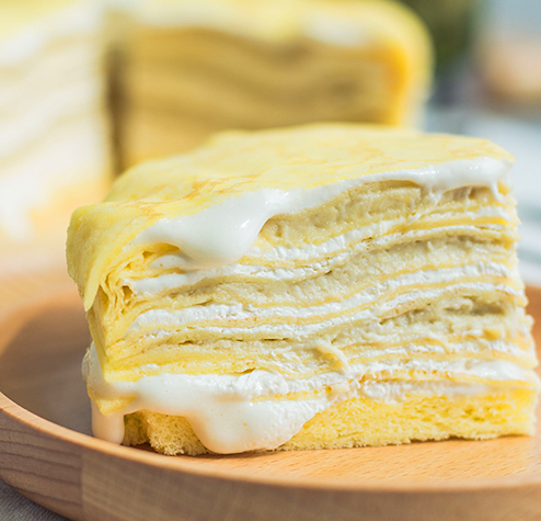 巧师傅 苏丹王榴莲千层蛋糕 6寸 500g