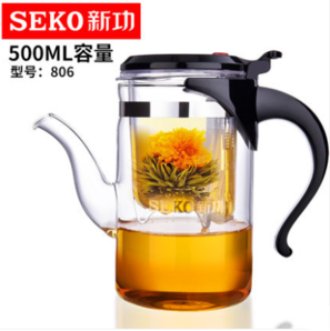 SEKO 新功 茶壶带过滤 500ml 19.9元包邮（需用券）