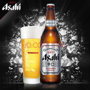 Asahi 朝日啤酒 超爽生 630ml*12瓶