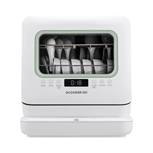 12日0点：QCOOKER 圈厨 圈厨6套智能免安装台式洗碗机 899元包邮 