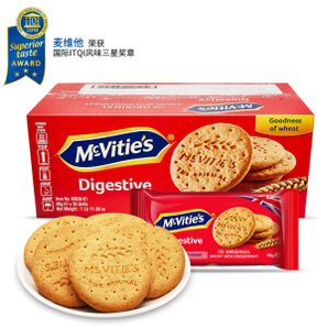 Mcvitie's 麦维他 原味全麦酥性消化饼干 768g