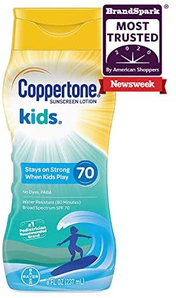 Coppertone 水宝宝 SPF70+ 无泪无油儿童防晒乳237mL 含税到手￥51.66