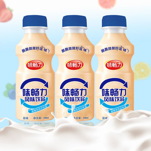 味畅力 养胃早餐酸奶儿童早餐饮料340ml×12瓶