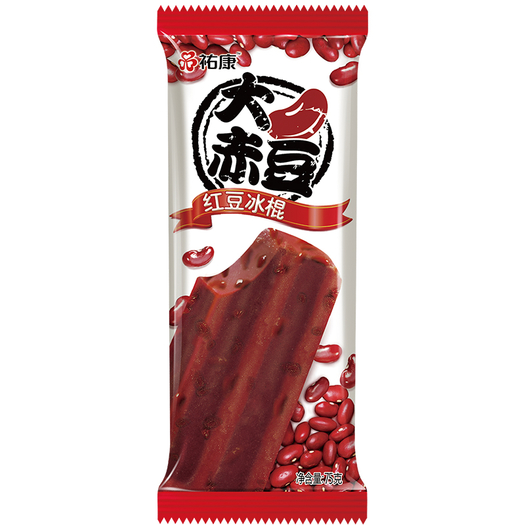 限地区杭州老牌佑康红豆冰棍40支