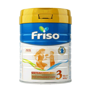 PLUS会员！Friso 美素佳儿 荷兰版 婴儿配方奶粉 3段 800g/罐