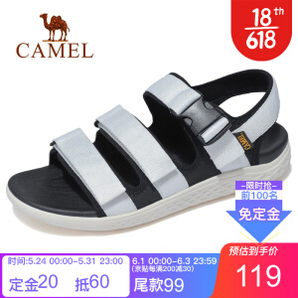 CAMEL 骆驼 A922162602 男士休闲凉鞋