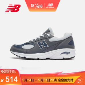new balance 498系列 ML498GRY 男子休闲鞋