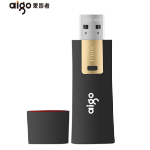 aigo 爱国者 L8302 USB3.0 U盘 64GB 黑色 89元（需用券）