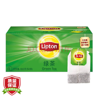 立顿Lipton  绿茶 茶叶 冲饮袋泡茶包2g*50