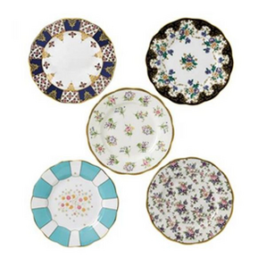 Royal Albert 100周年纪念系列 8寸骨瓷餐盘5件套  含税到手约￥691.58