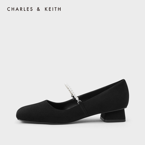  CHARLES & KEITH CK1-61720062 女士珍珠单鞋 227元（需用券） 