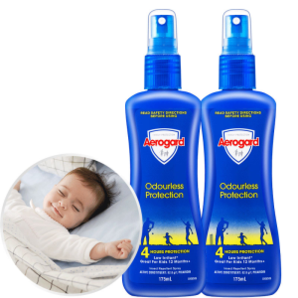 杜蕾斯旗下 Aerogard 澳洲进口 儿童驱蚊水 175ml*3瓶