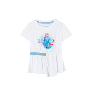 ANTA 安踏 女童短袖T恤 艾莎公主款 47元（需用券）