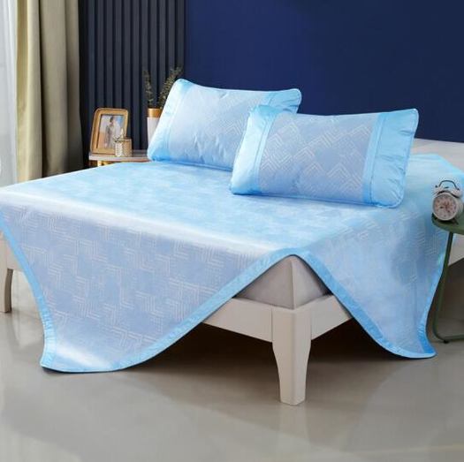 plus会员luolai罗莱家纺律动几何夏日冰丝席180200cm