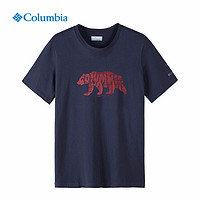 Columbia 哥伦比亚 AE0404 男士印花圆领T恤
