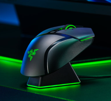 razer雷蛇basilisk巴塞利斯蛇游戏鼠标黑色极速版