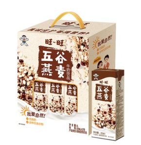 88VIP！Want Want 旺旺 五谷燕麦 牛奶饮品   250ml*12盒