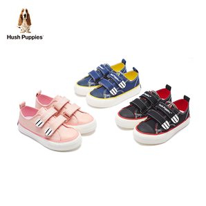 Hush Puppies 暇步士 2021春季新款儿童帆布休闲鞋 