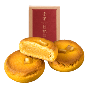 南宋胡记 杭州特产 手工板栗饼 12枚共420g礼盒