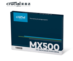 CRUCIAL 英睿达 MX500系列 SATA3 固态硬盘 1TB