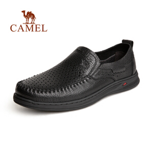 CAMEL 骆驼 A122211590 男士软底透气休闲皮鞋
