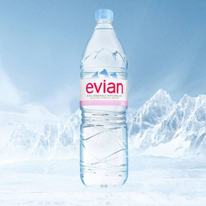 Evian 依云 矿泉水1.5L*6瓶整箱装 