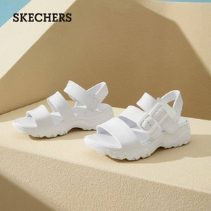 Skechers 斯凯奇 2021夏新款女子复古厚底凉鞋 111061 6色
