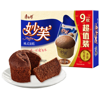 康师傅 妙芙蛋糕巧克力味 432g
