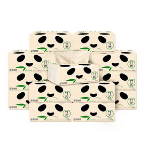 心相印竹兀本色抽纸3层110抽16包