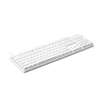 YMI 悦米 MK03C 有线键盘 104键 白色