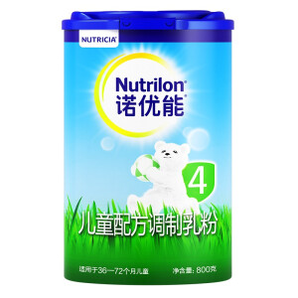 Nutrilon 诺优能 儿童配方奶粉 4段 800g