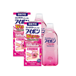 日本 小林制药 洗眼液眼药水 500ml*2瓶 缓解眼疲劳