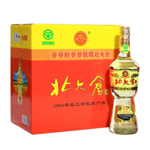 plus会员:北大仓 酱香型白酒50度 680ml*6瓶