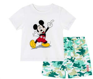 Disney 迪士尼 儿童短袖套装