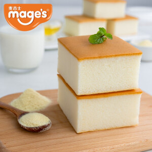 PLUS会员：mage’s 麦吉士 豆乳蛋糕 618g*1箱