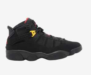Jordan 6 Rings 黑黄红 男士篮球鞋