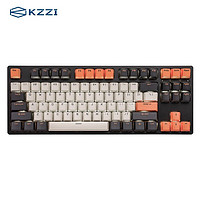 KZZI 珂芝 K87机械键盘 三模游戏键盘 87键 金粉轴