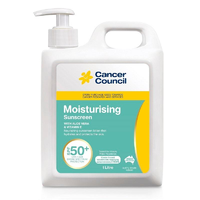 这个容量！！！哈哈哈···Cancer Council 澳美皙 强效保湿修护防晒乳霜 SPF50+ 1L