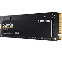 SAMSUNG 三星 980 M.2 NVMe SSD固态硬盘 500G  含税到手约443元