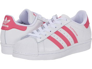 Adidas 阿迪达斯 Superstar金标樱花粉大童款贝壳头板鞋