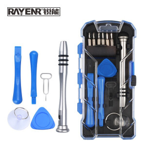 PLUS会员：RAYENR 锐能 NR0143 多功能精密维修螺丝刀套装 18件