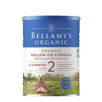 10点开始、黑卡会员！BELLAMY'S 贝拉米 有机较大婴儿配方奶粉 2段 300g/罐