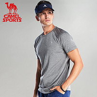CAMEL 骆驼 C8S2T7633 男款运动短袖T恤