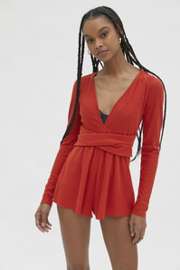 Out From Under Hanna Twist-Front Romper