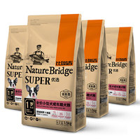 Nature Bridge 比瑞吉 优选小型犬全价成犬粮 1.5kg*4袋