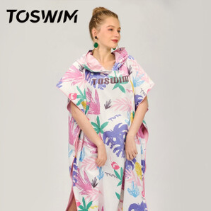 PLUS会员：TOSWIM 拓胜 TS94300193 游泳浴巾