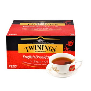 波兰进口 Twinings 川宁 英国早餐红茶 2g*50片