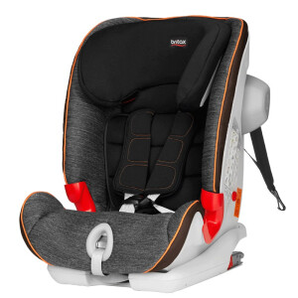 PLUS会员：Britax 宝得适 百变骑士二代 安全座椅 9个月-12岁 曜石黑