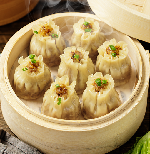 个大饱满睿澳干蒸手工糯米烧麦2斤